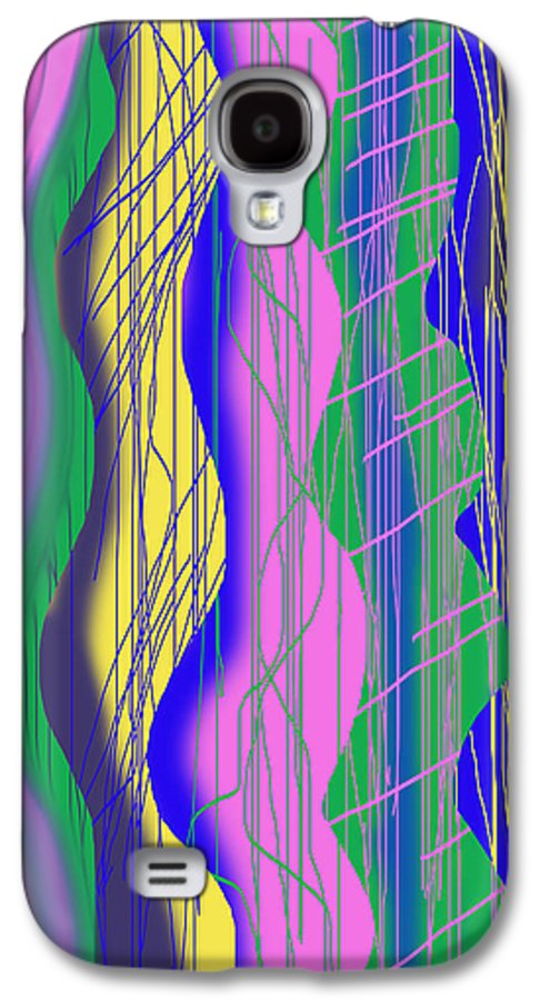 Wavy Scribble Abstract - Phone Case
