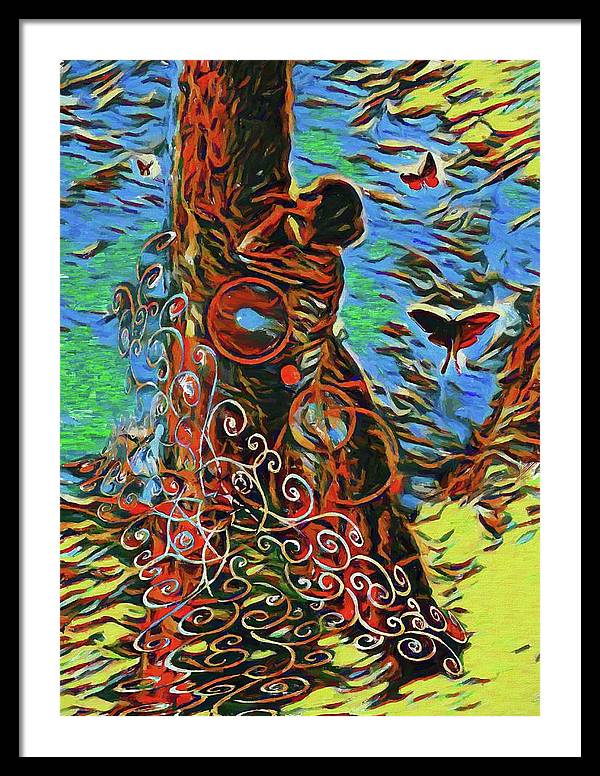 What Do The Trees Think - Framed Print