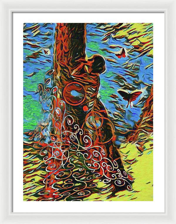 What Do The Trees Think - Framed Print