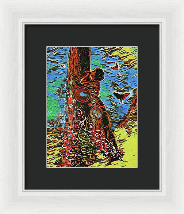 What Do The Trees Think - Framed Print