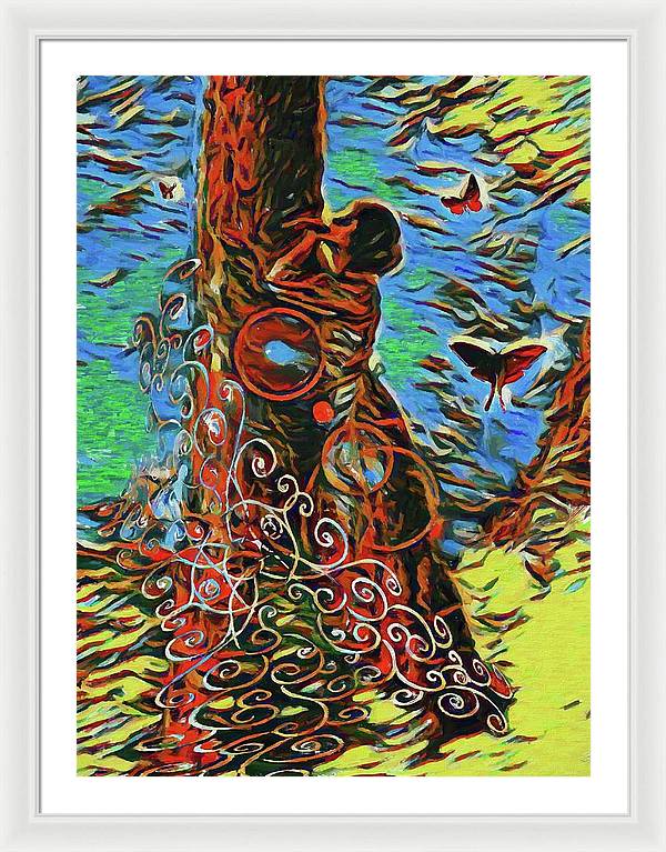 What Do The Trees Think - Framed Print