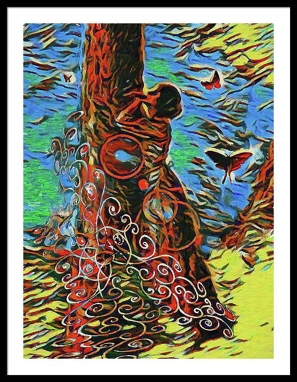 What Do The Trees Think - Framed Print