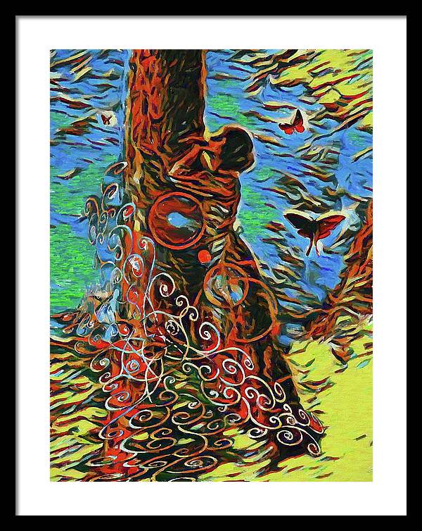 What Do The Trees Think - Framed Print