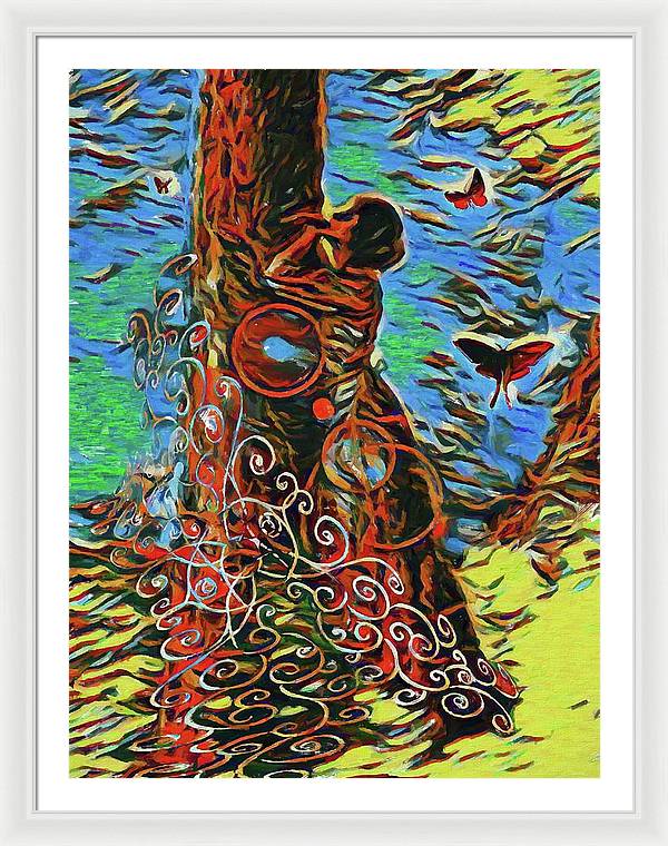 What Do The Trees Think - Framed Print