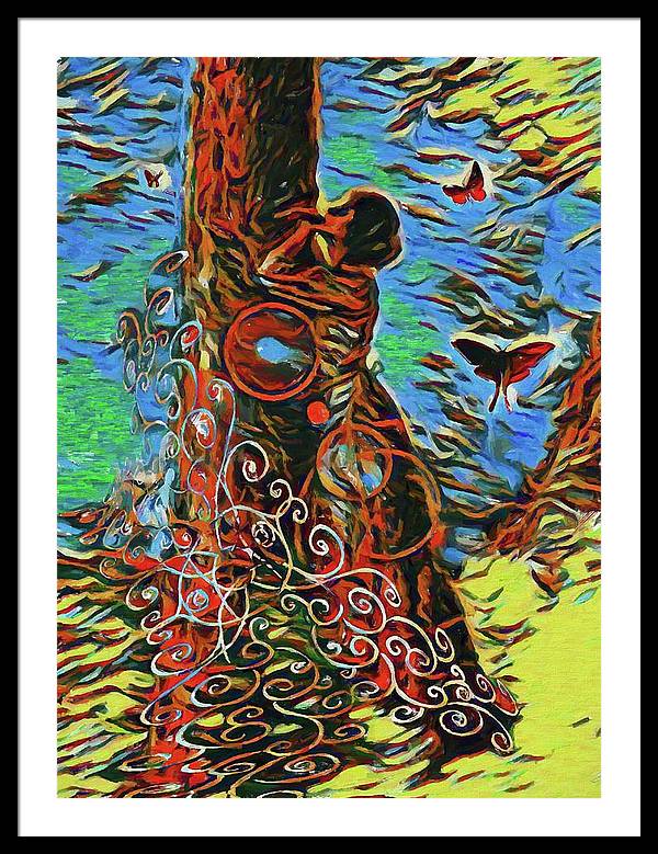 What Do The Trees Think - Framed Print