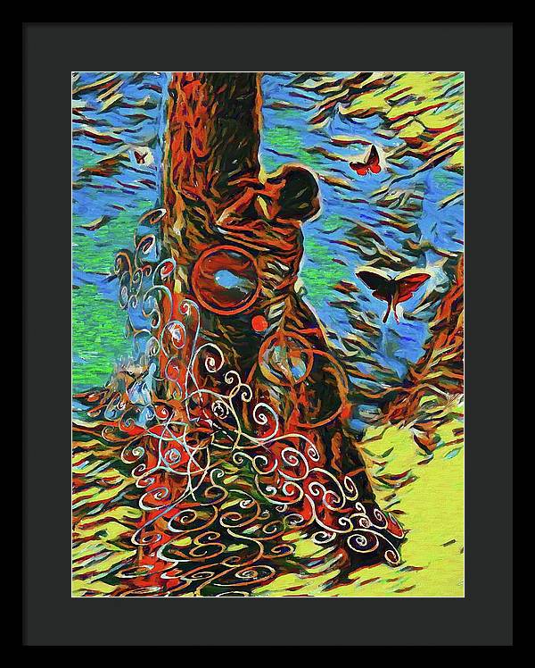 What Do The Trees Think - Framed Print