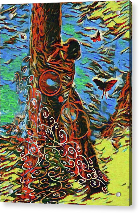 What Do The Trees Think - Acrylic Print