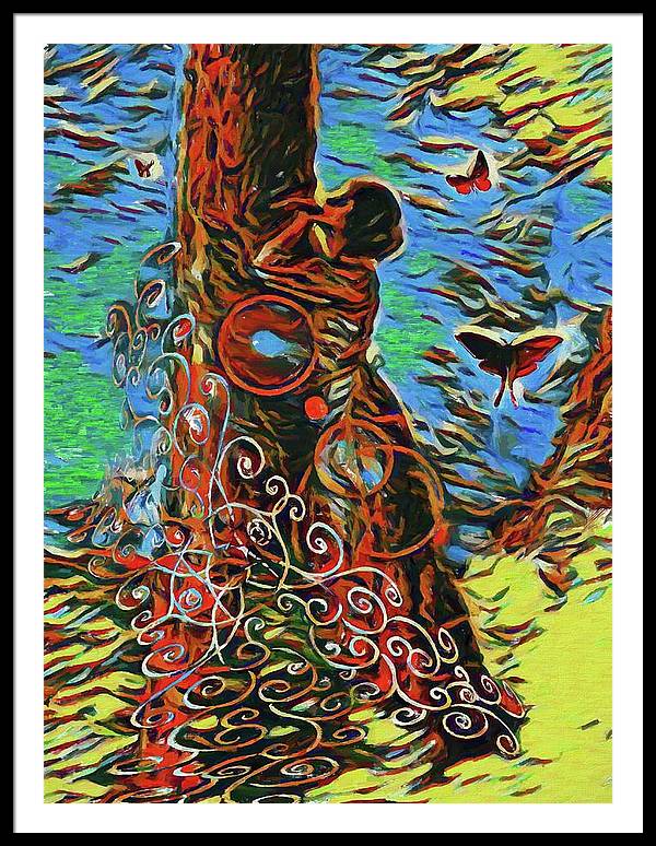 What Do The Trees Think - Framed Print