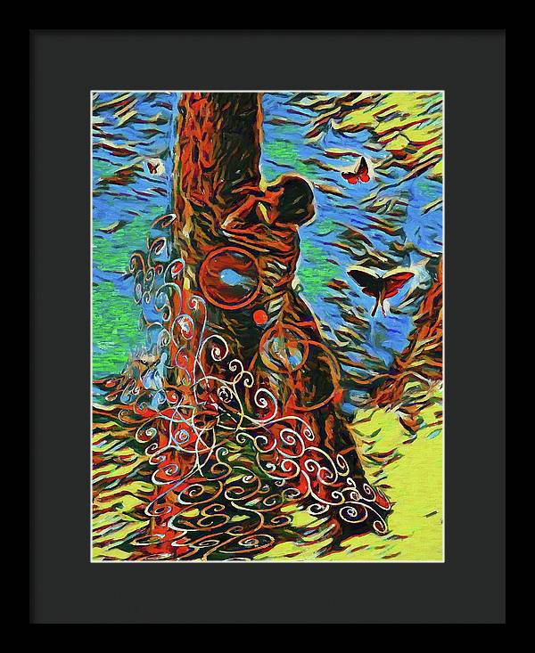 What Do The Trees Think - Framed Print