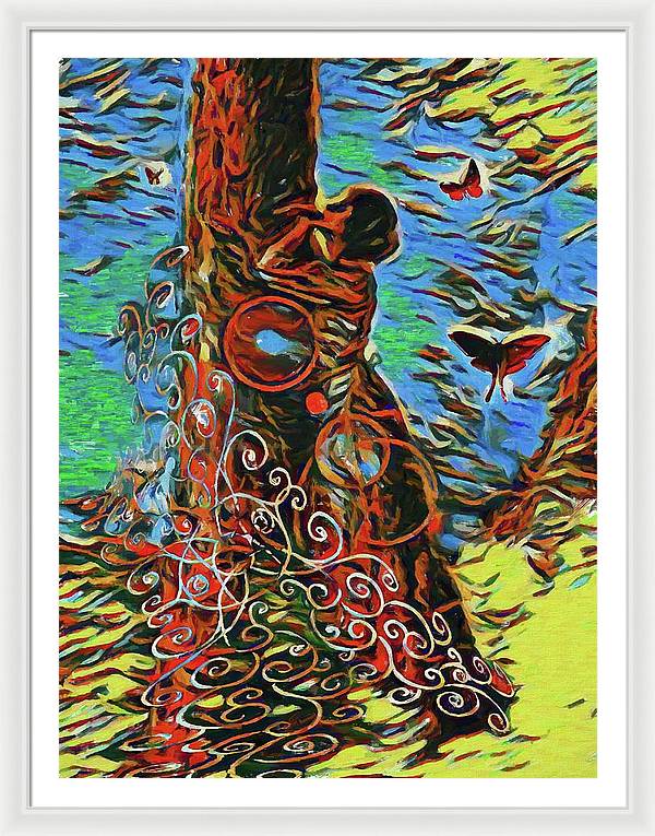What Do The Trees Think - Framed Print