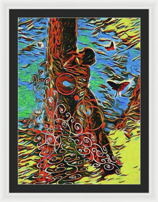 What Do The Trees Think - Framed Print