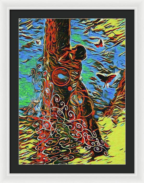 What Do The Trees Think - Framed Print