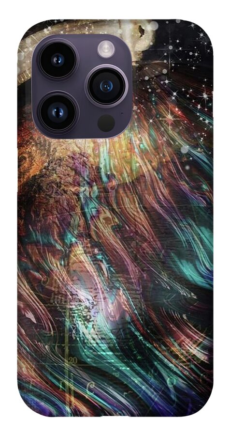 When Solar Flares Meet Singularities - Phone Case