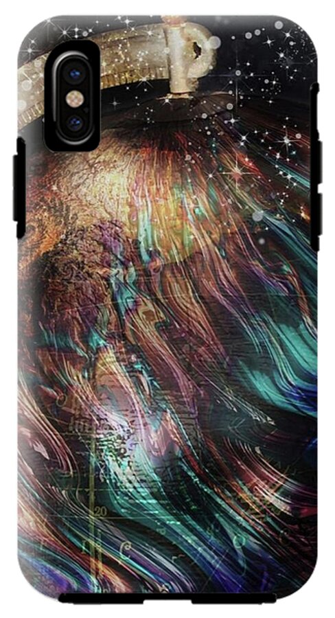 When Solar Flares Meet Singularities - Phone Case