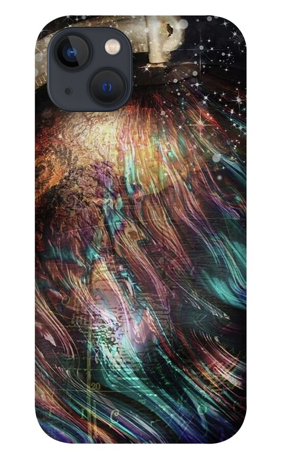 When Solar Flares Meet Singularities - Phone Case