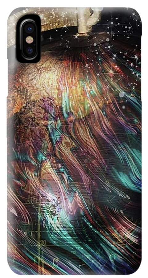 When Solar Flares Meet Singularities - Phone Case