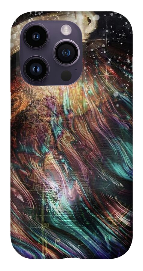 When Solar Flares Meet Singularities - Phone Case