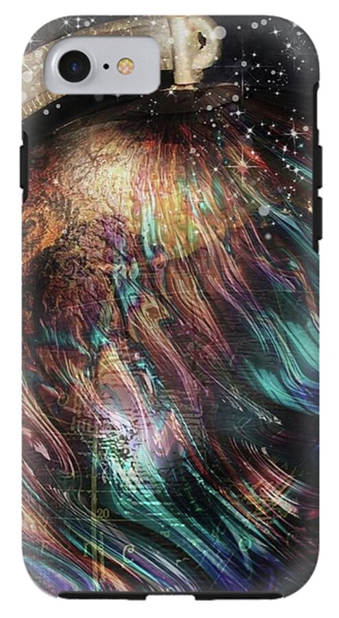 When Solar Flares Meet Singularities - Phone Case