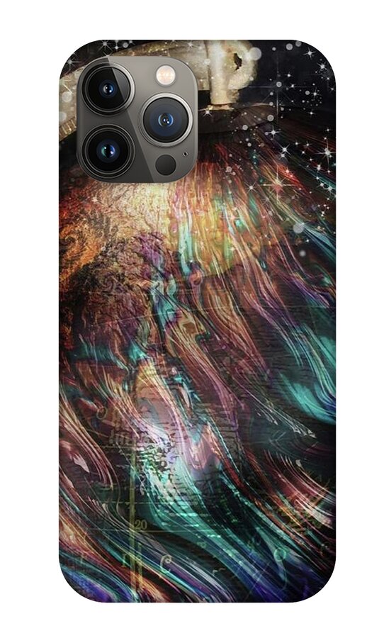 When Solar Flares Meet Singularities - Phone Case