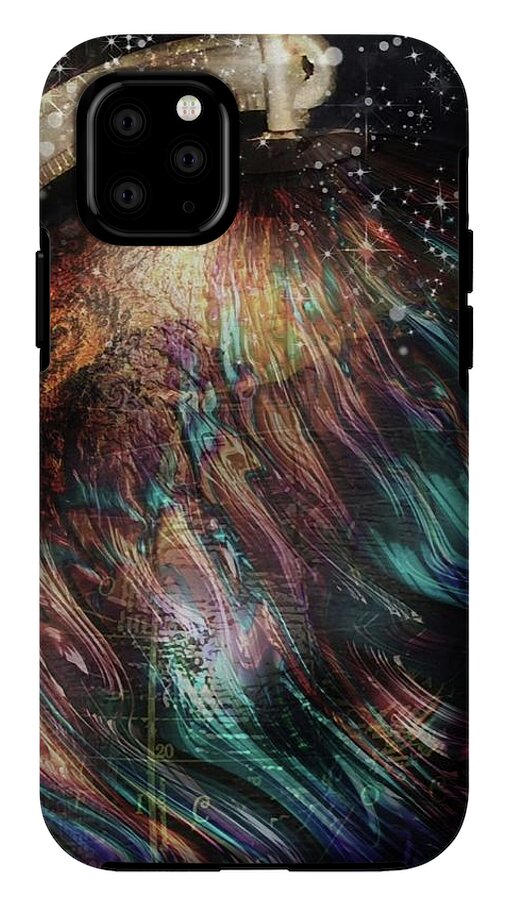 When Solar Flares Meet Singularities - Phone Case
