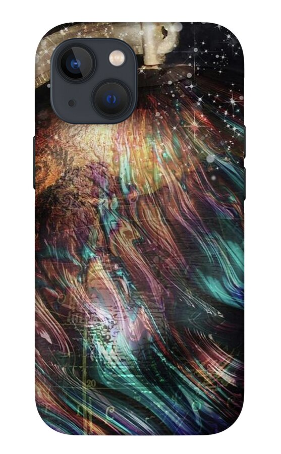 When Solar Flares Meet Singularities - Phone Case