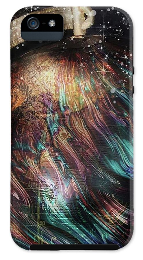 When Solar Flares Meet Singularities - Phone Case