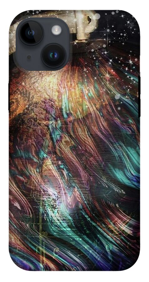 When Solar Flares Meet Singularities - Phone Case