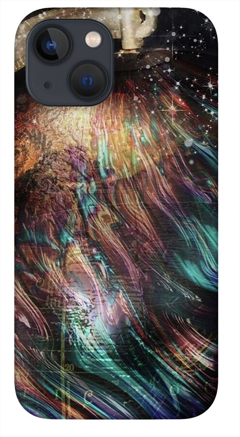 When Solar Flares Meet Singularities - Phone Case