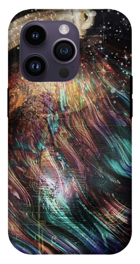 When Solar Flares Meet Singularities - Phone Case