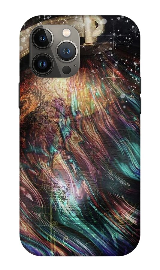 When Solar Flares Meet Singularities - Phone Case