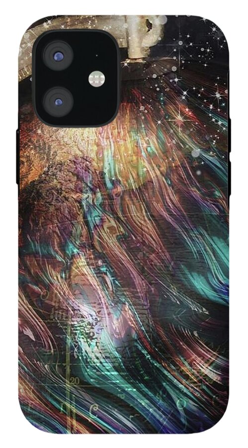 When Solar Flares Meet Singularities - Phone Case