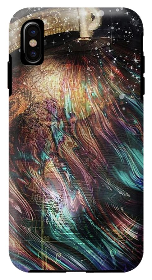 When Solar Flares Meet Singularities - Phone Case