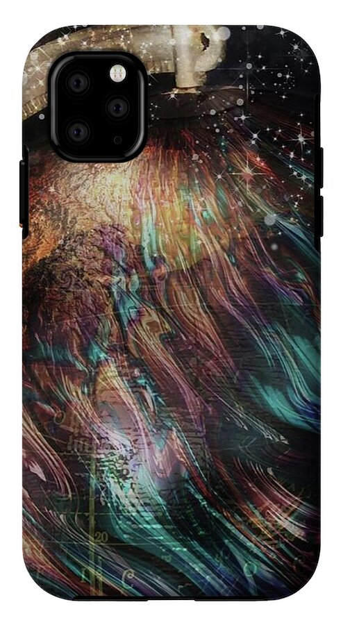 When Solar Flares Meet Singularities - Phone Case