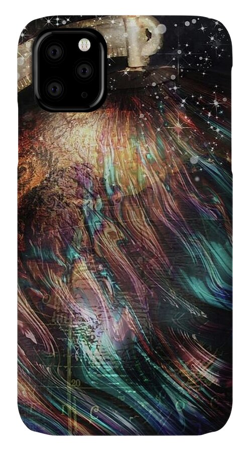 When Solar Flares Meet Singularities - Phone Case
