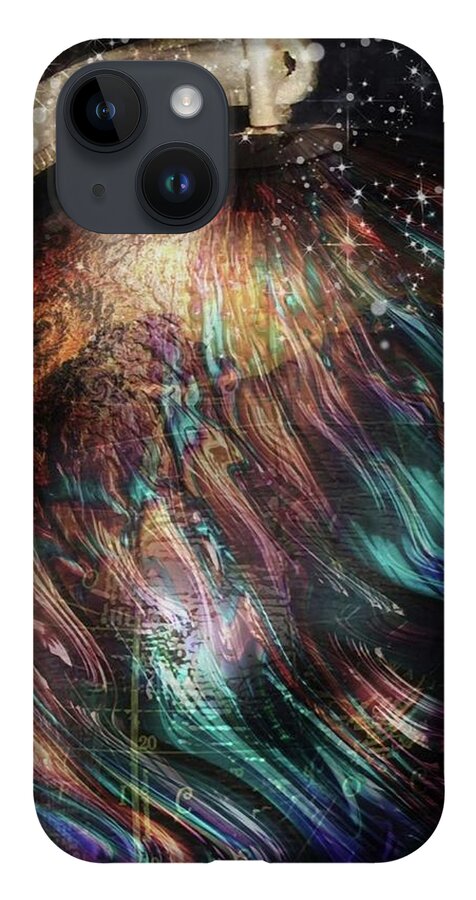 When Solar Flares Meet Singularities - Phone Case