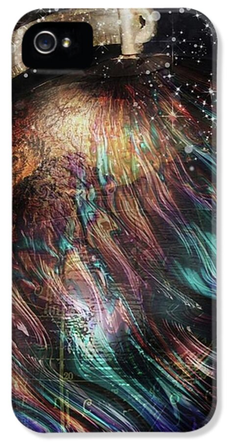 When Solar Flares Meet Singularities - Phone Case