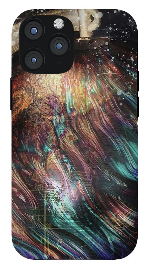 When Solar Flares Meet Singularities - Phone Case