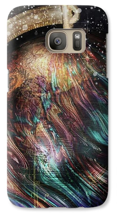When Solar Flares Meet Singularities - Phone Case