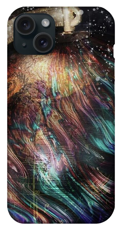 When Solar Flares Meet Singularities - Phone Case