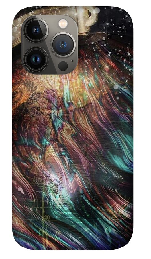 When Solar Flares Meet Singularities - Phone Case