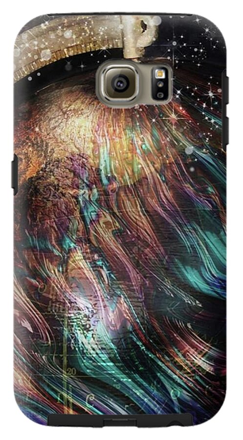 When Solar Flares Meet Singularities - Phone Case