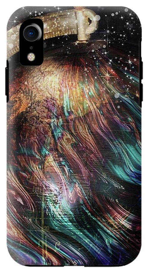 When Solar Flares Meet Singularities - Phone Case