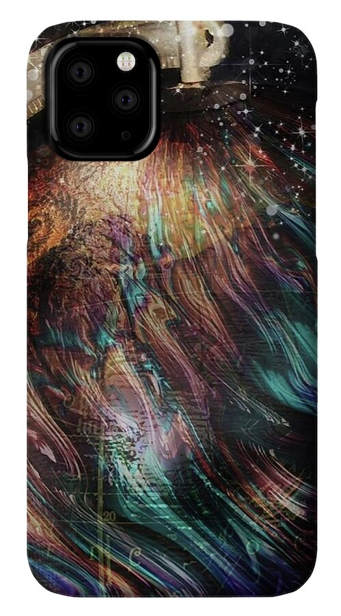 When Solar Flares Meet Singularities - Phone Case