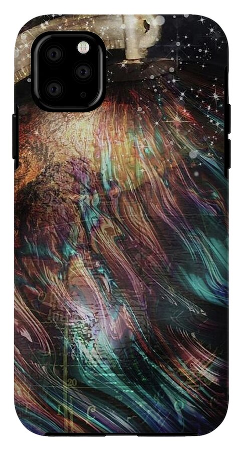 When Solar Flares Meet Singularities - Phone Case