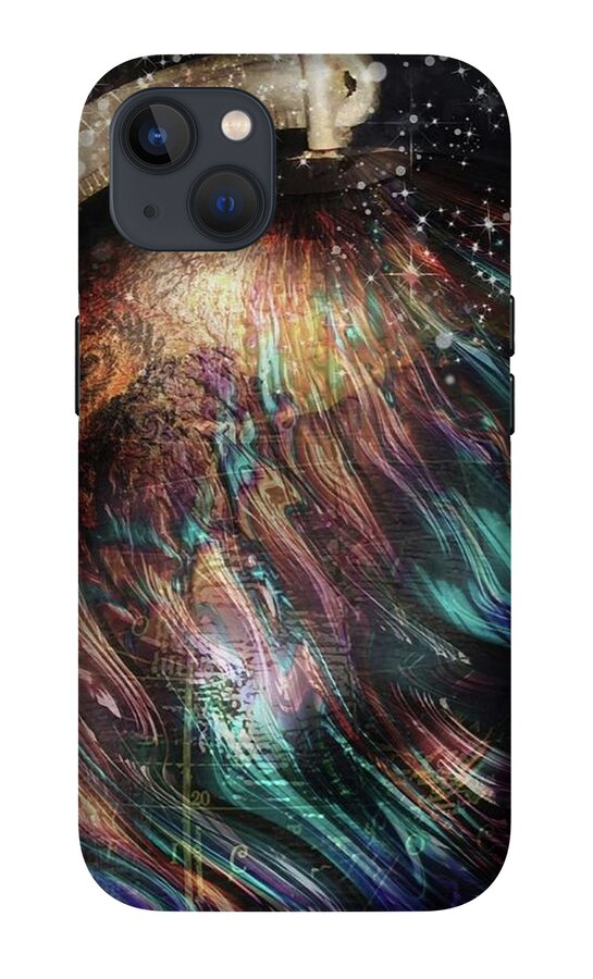 When Solar Flares Meet Singularities - Phone Case