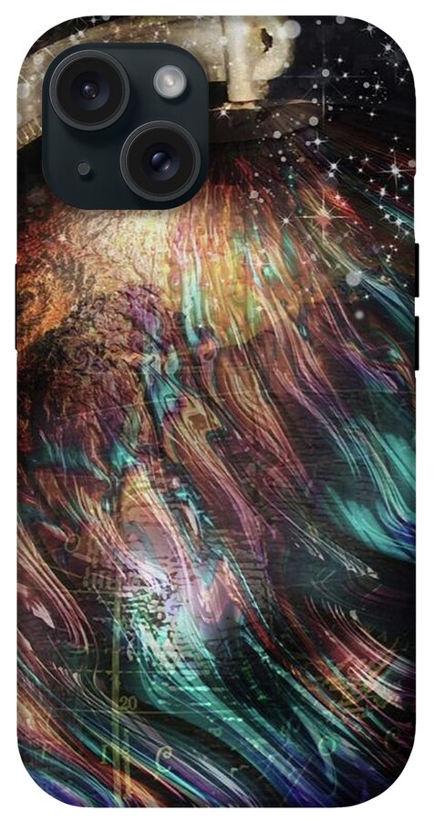 When Solar Flares Meet Singularities - Phone Case