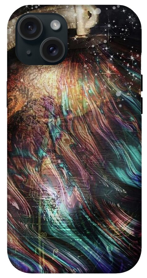 When Solar Flares Meet Singularities - Phone Case