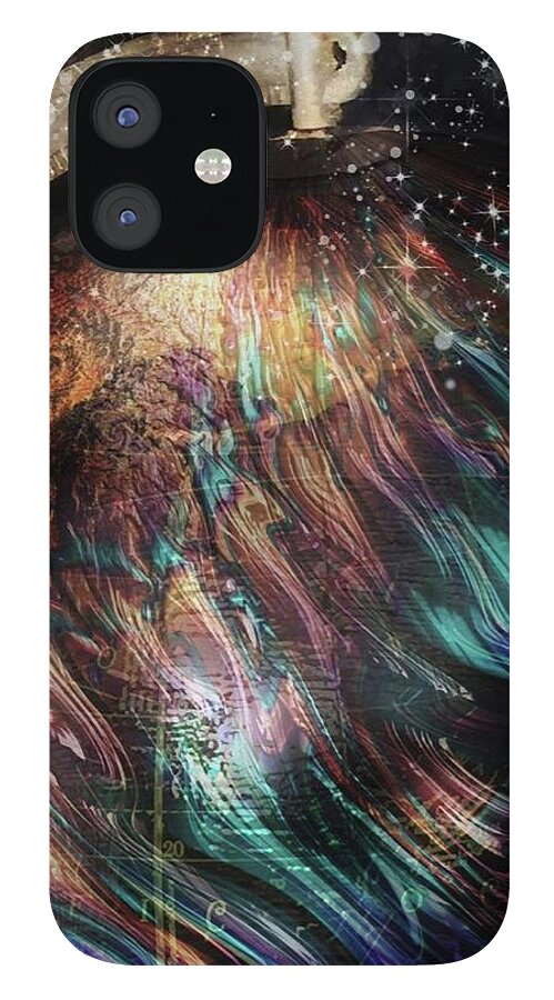 When Solar Flares Meet Singularities - Phone Case