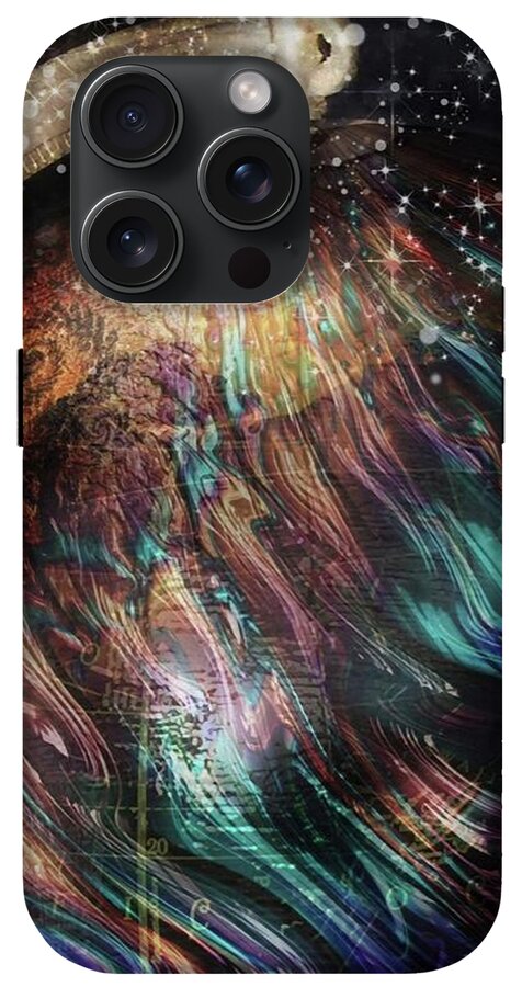 When Solar Flares Meet Singularities - Phone Case