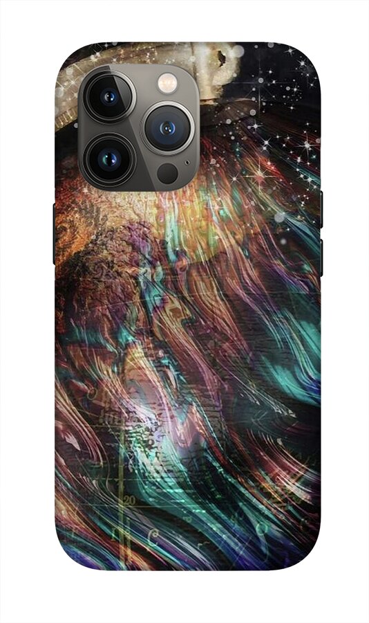 When Solar Flares Meet Singularities - Phone Case